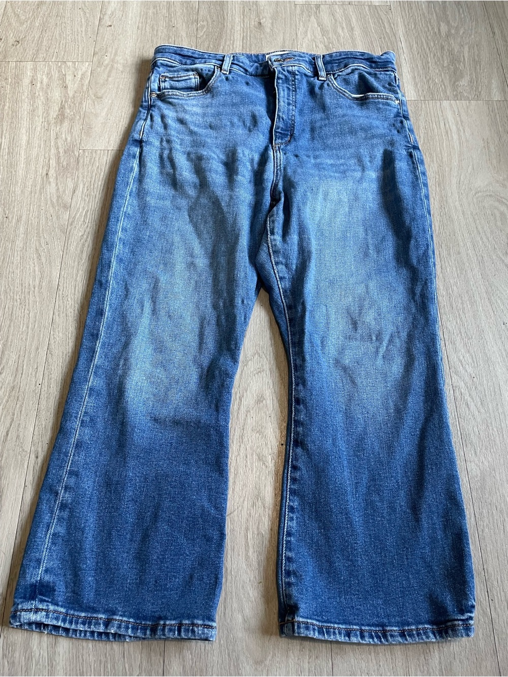 LOFT Women’s Straight Leg Blue Denim Jeans